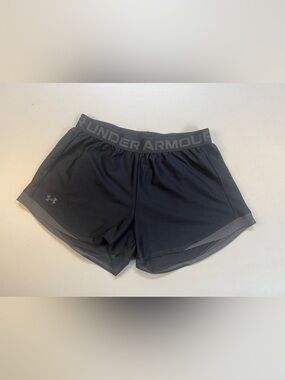 Under Armour Compression Shorts Women’s Medium Black Athletic Workout Activewear